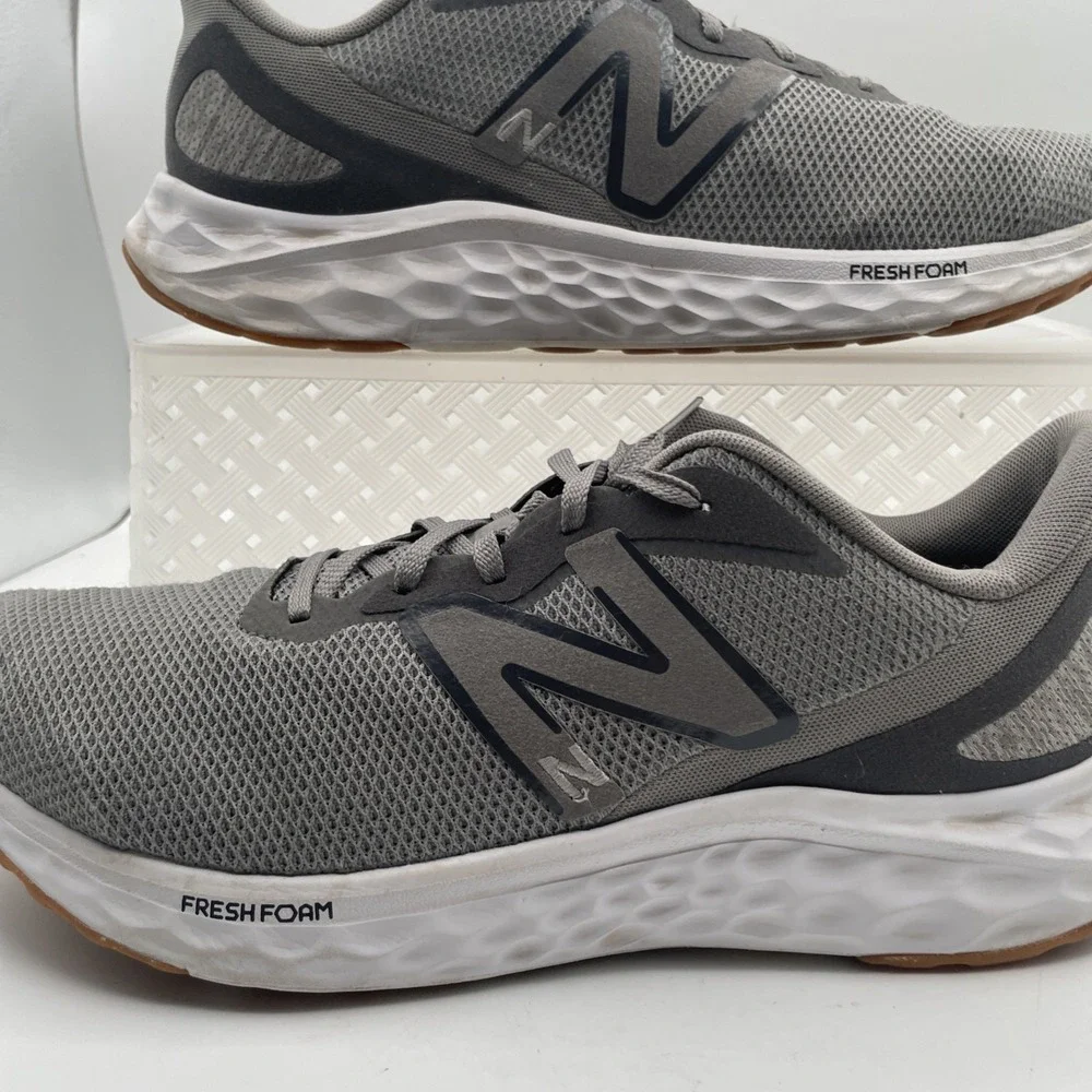 New Balance Mens Arishi V4 Gray Running‎ Shoes Freshfoam Sneakers Size 13